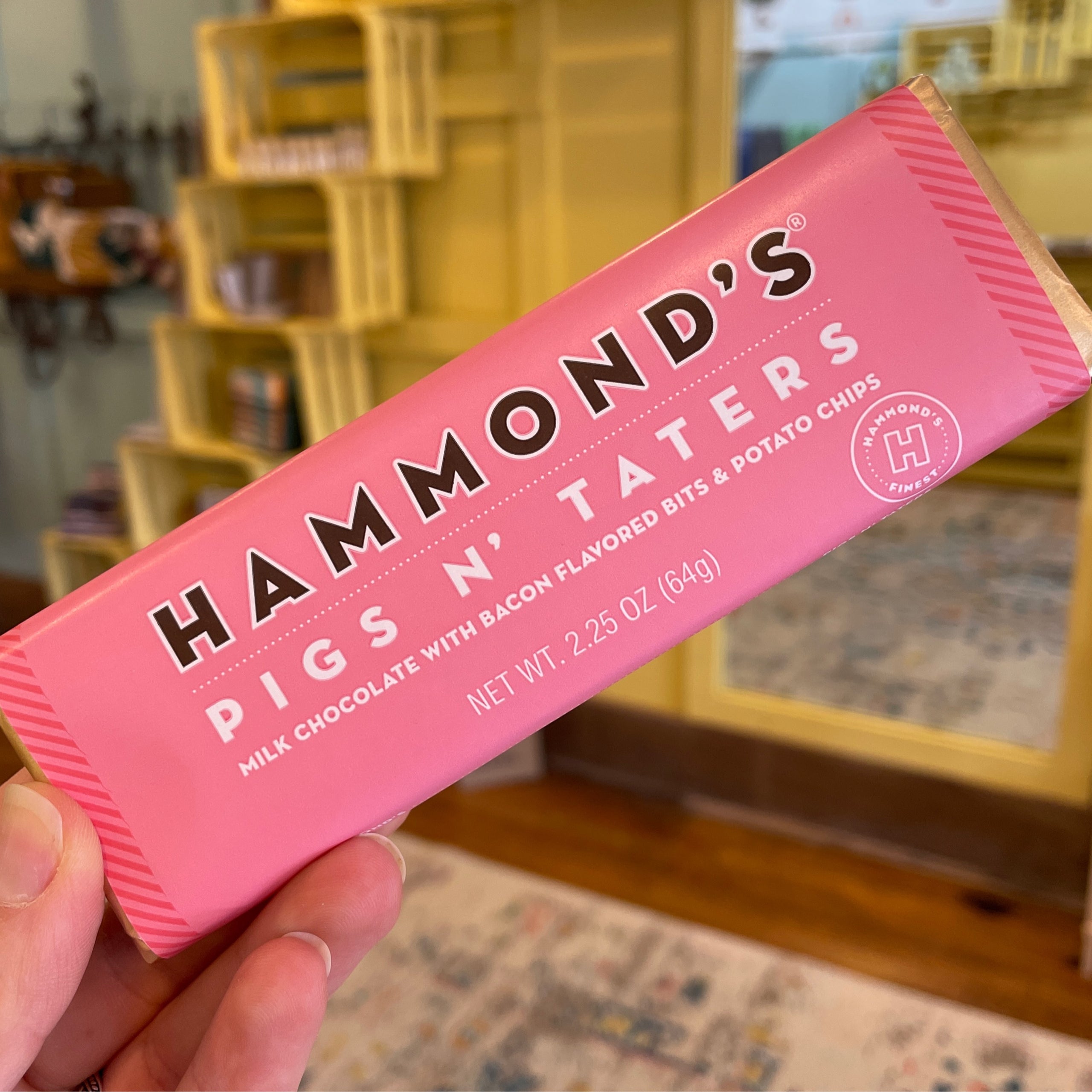Hammond's Sea Side Caramel Milk Chocolate - 2.25 oz bar